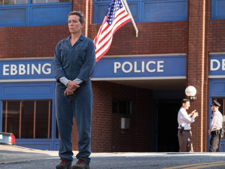 Three Billboards Outside Ebbing, Missouri is homely yet violent – a greetings card spattered with gore