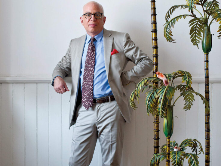 Michael Wolff: a dandy hitman and the very best gossip in the business