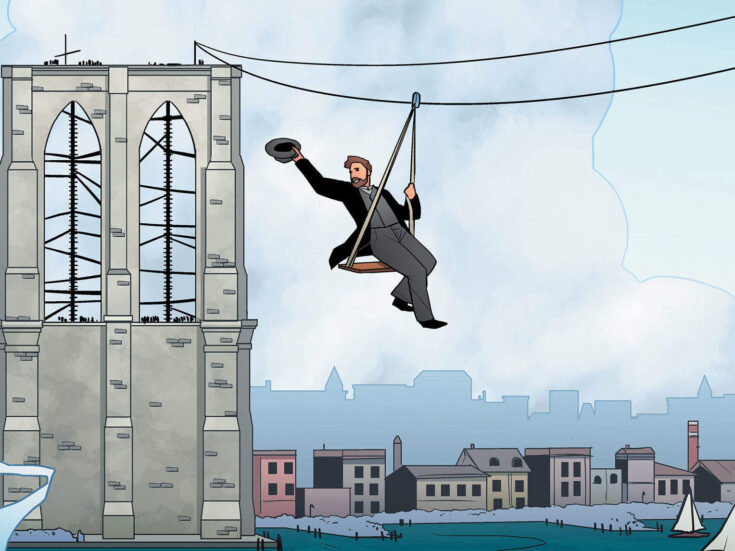 Superheroes of suspension: how the Brooklyn Bridge was built