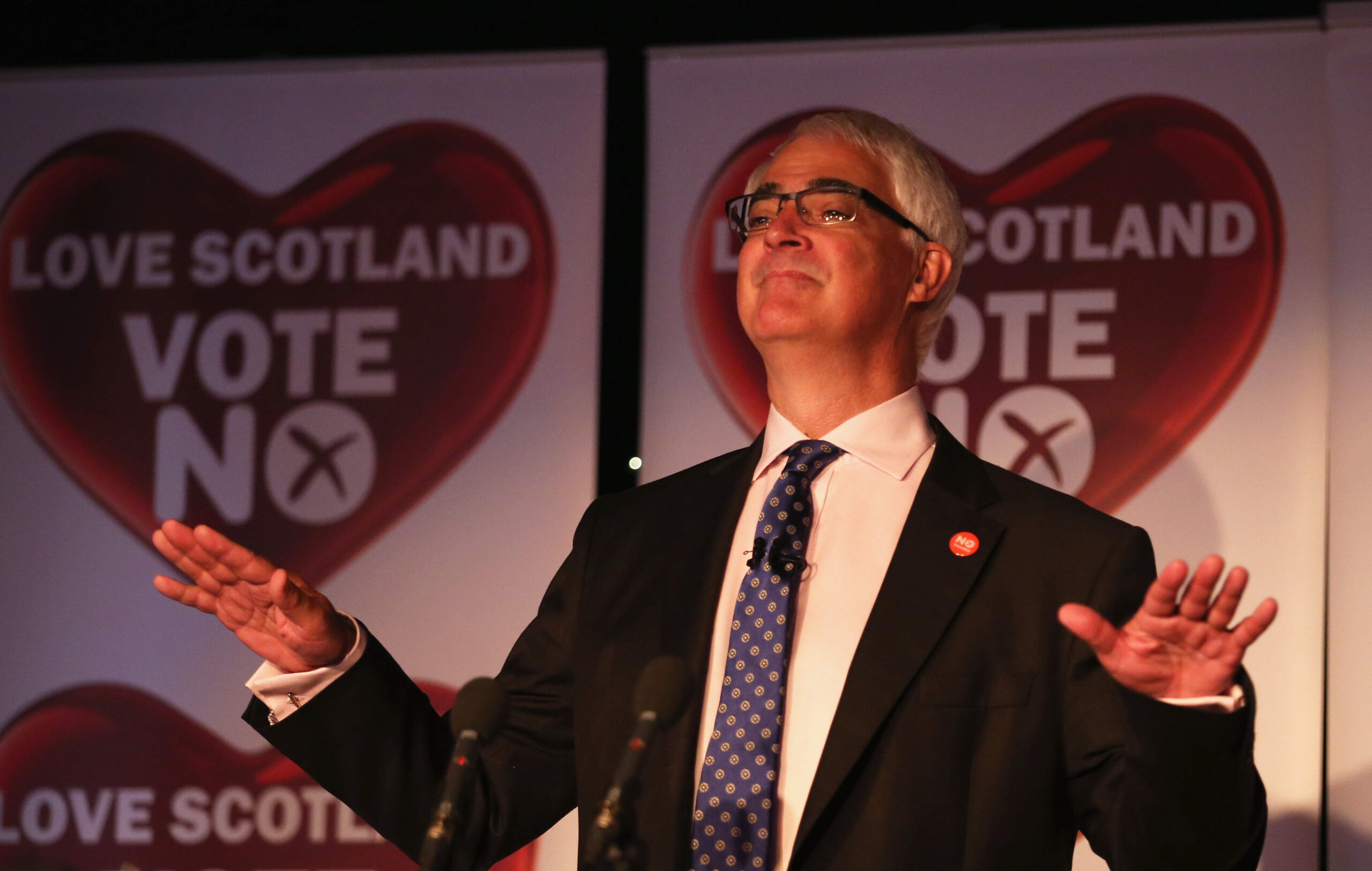 Watch: Alistair Darling's speech following Better Together's Scottish referendum victory