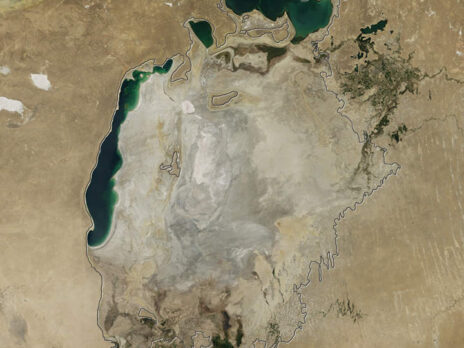 The fourth-largest lake in the world has now completely dried up