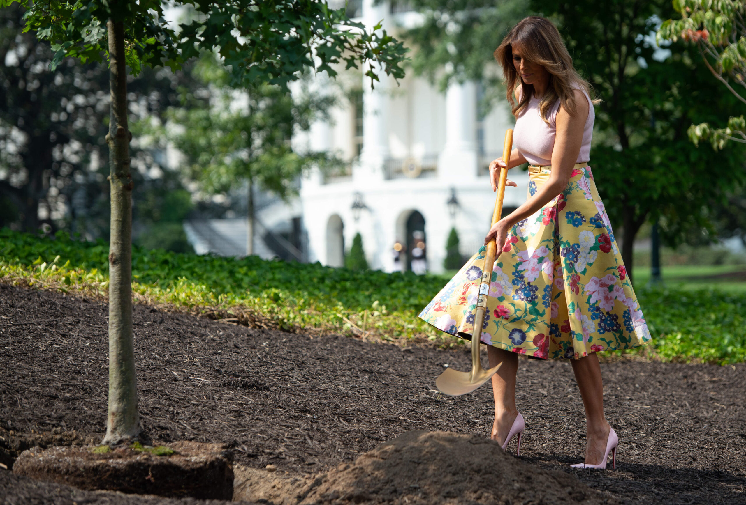 Melania’s shovel is cause for reflections on our complicated relationship with gardening tools