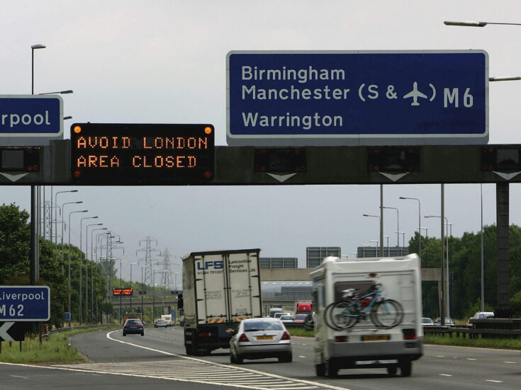 Even when you’re driving a Vauxhall Boring on the M6, a shunt is a shunt