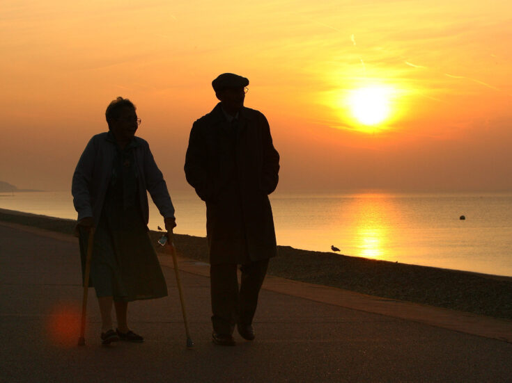 For Rosemary and Charles, looking smart for the doctor was of the utmost importance