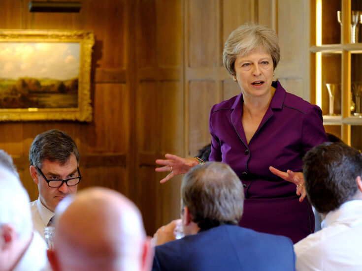 The chaos in the Tory party is down to Theresa May’s inadequacies