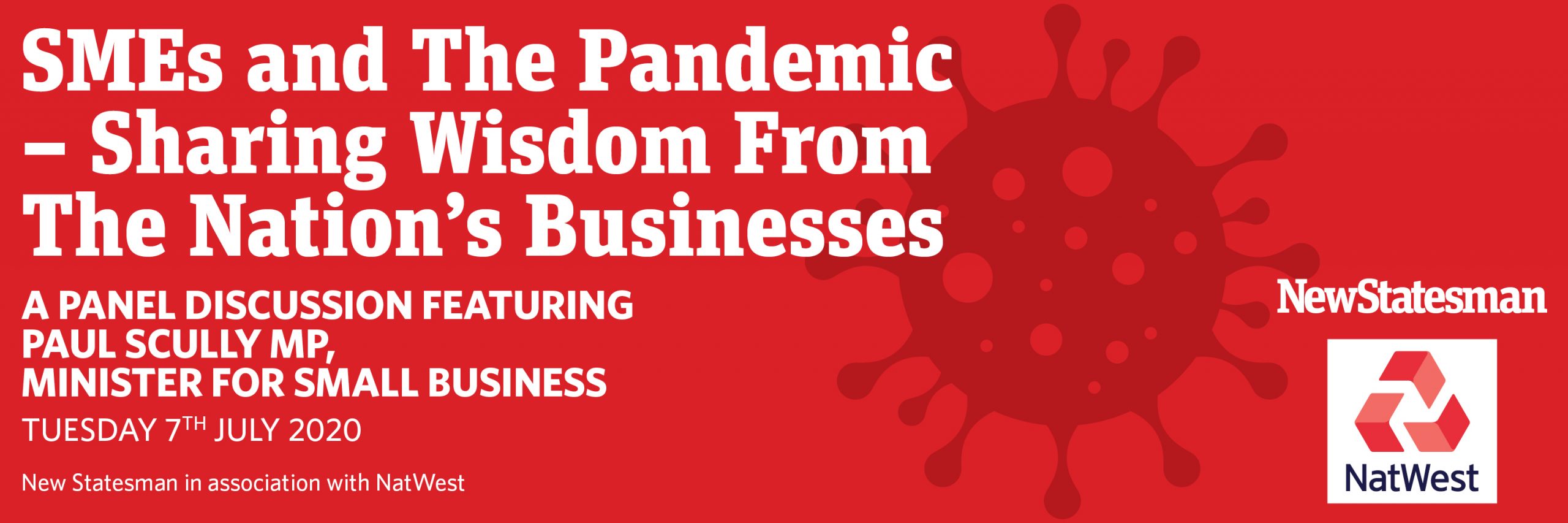 Watch: New Statesman and NatWest Webinar – SMEs and the Pandemic