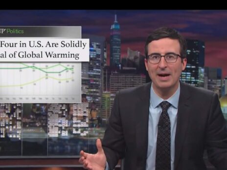 “You don’t need people’s opinions on a fact”: how to debate a climate-change denier, according to John Oliver