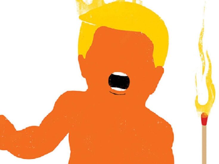Donald Trump is half-Caligula, half the Toddler-in-Chief