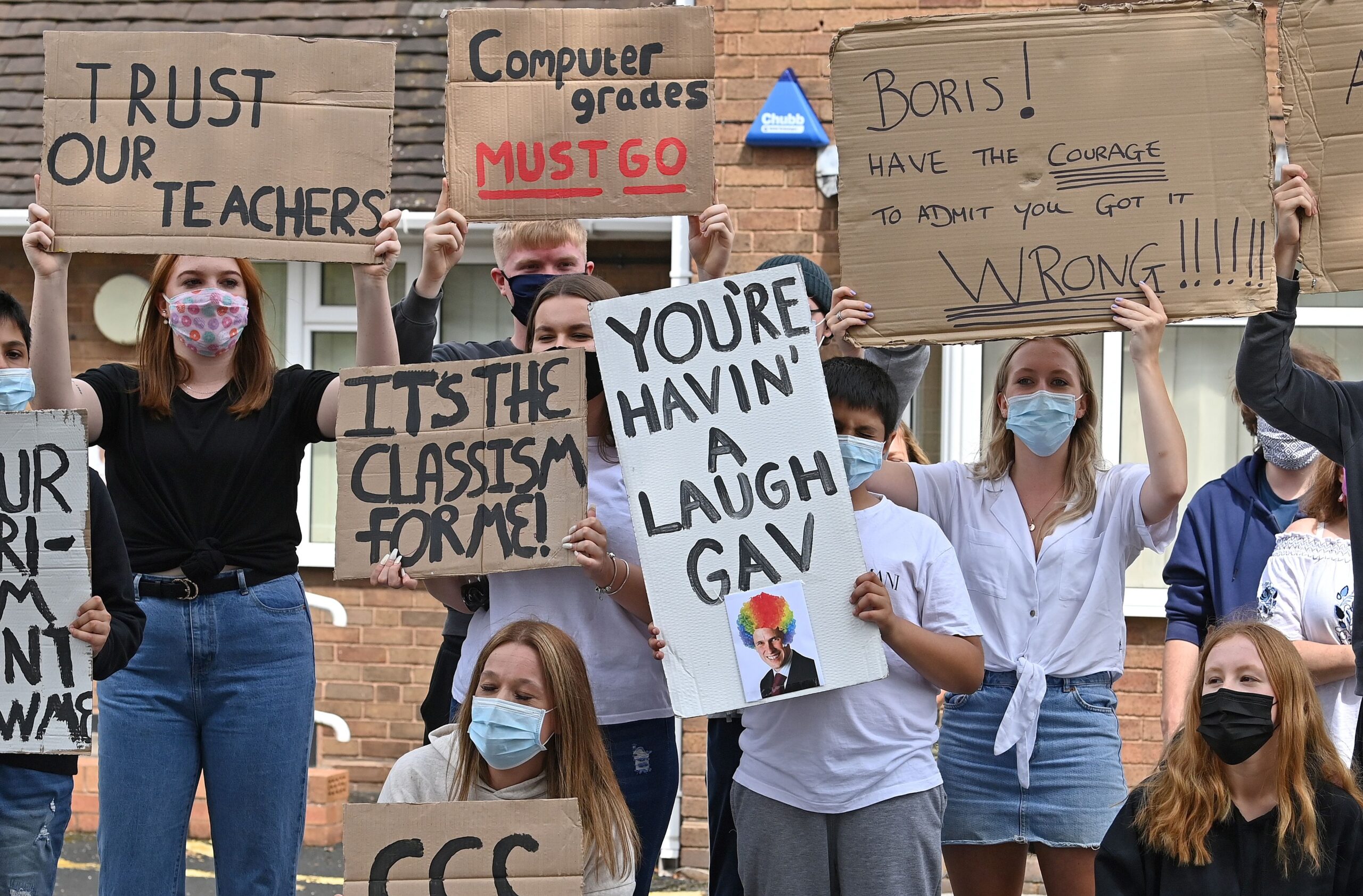 Is the government dodging the blame for the exam results fiasco?