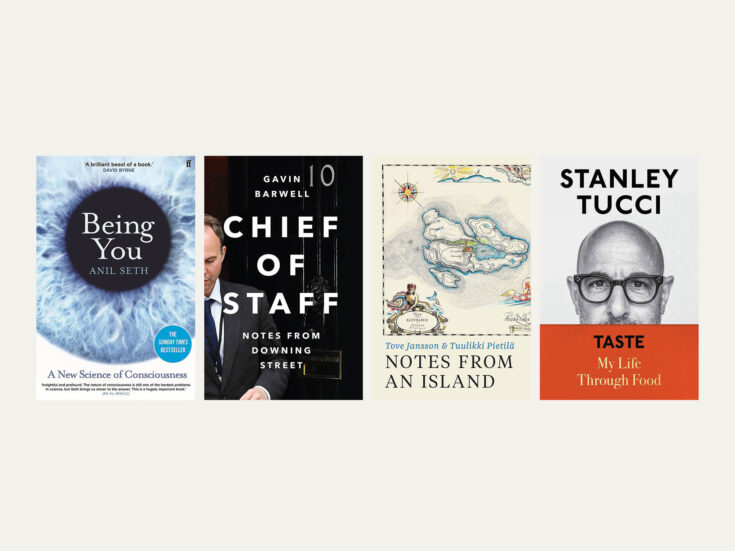 Reviewed in short: New books by Anil Seth, Tove Jansson and Tuulikki Pietilä, Gavin Barwell and Stanley Tucci