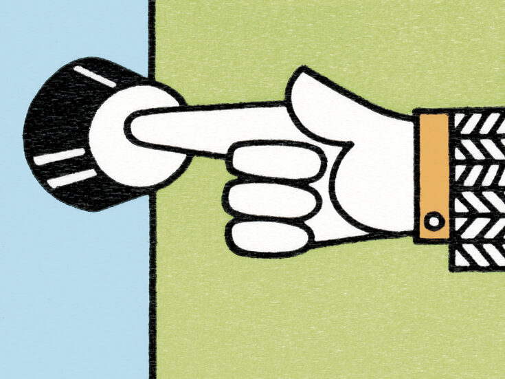 Sunday, mid-afternoon, and the doorbell rings. It could only be a bailiff