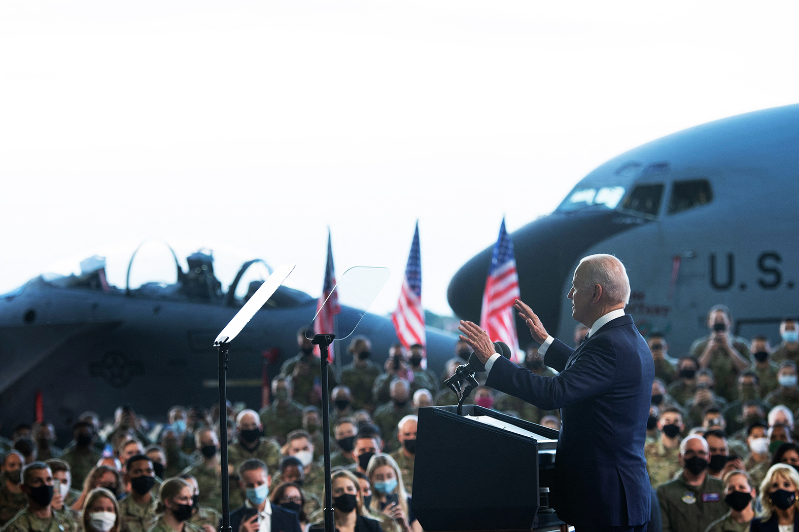 Ukraine crisis forces Biden to rethink foreign policy goals