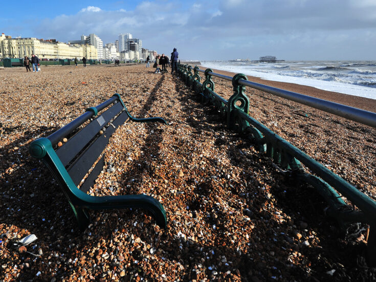 As I walk from Brighton into Hove I seem to pass through an invisible portal