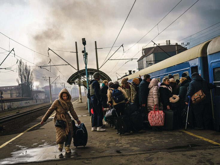 Courage and camaraderie on the Ukraine-Hungary border