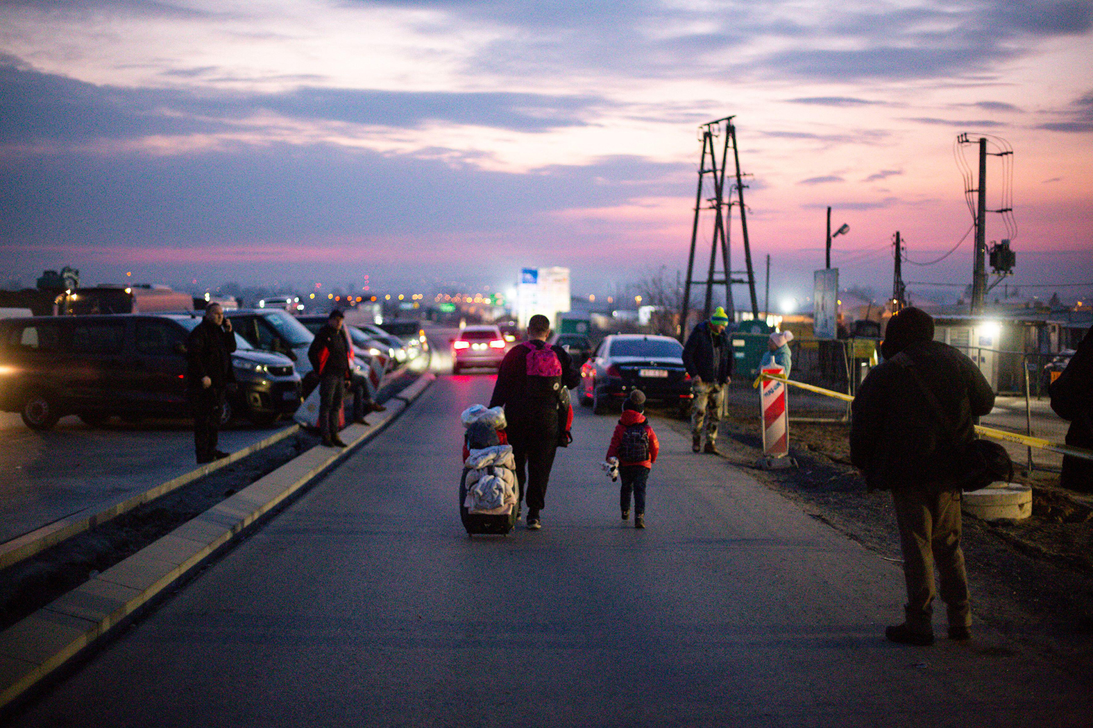 Dispatch from the Ukrainian border: “Does anyone need a ride?”