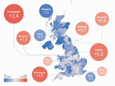 Where has the UK bounced back from Covid-19?