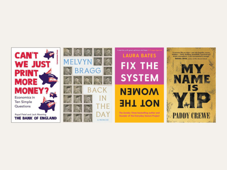 Reviewed in Short: New books by Rupal Patel and Jack Meaning, Melvyn Bragg, Laura Bates  and Paddy Crewe