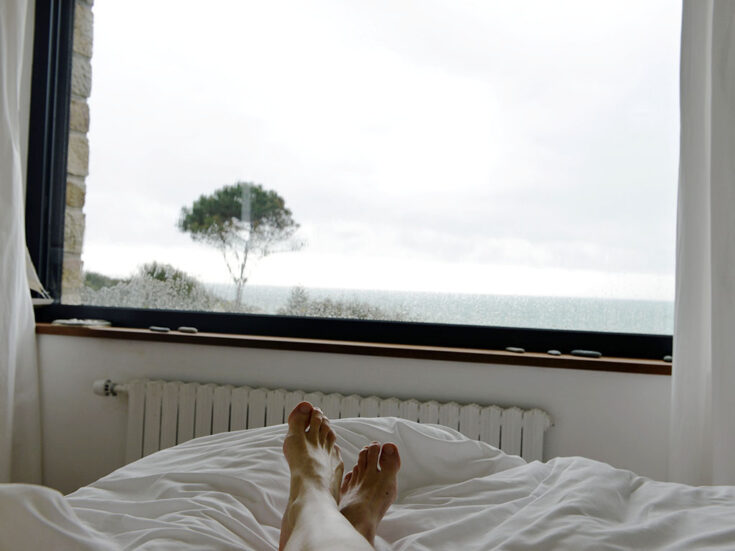 A tense time – take an M&S bedsheet from its package and there’s no going back
