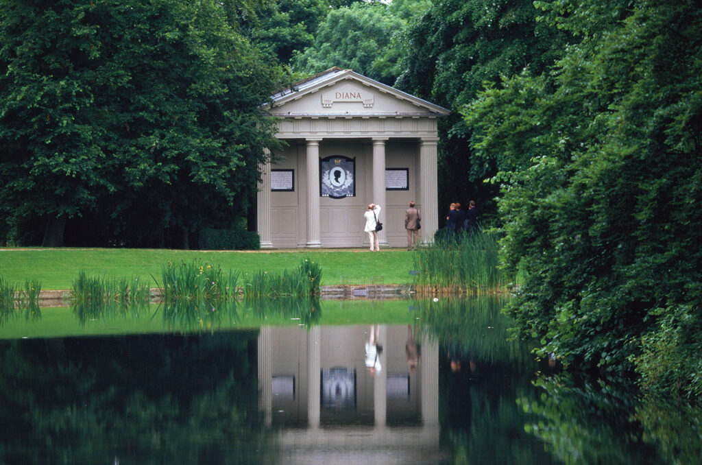 Princess Diana memorial folly Althorp