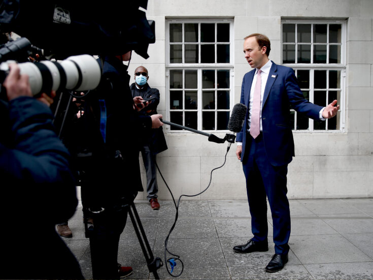 More reality TV bookings beckon for Matt Hancock