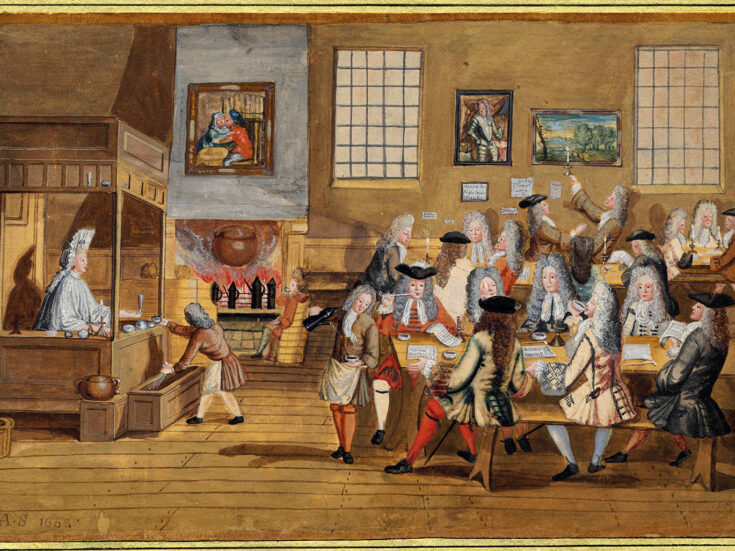 The restoration of the coffeehouse