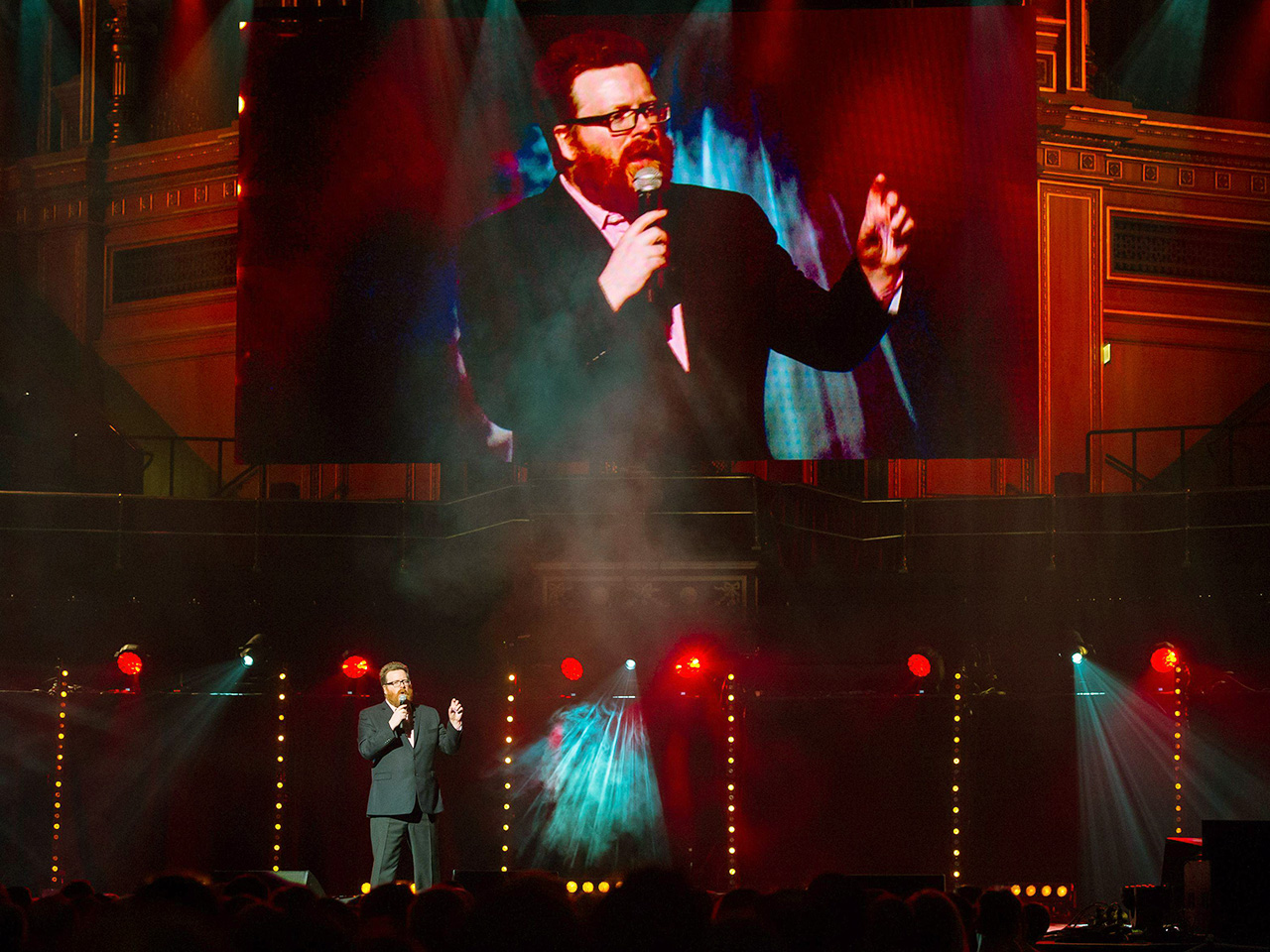 Frankie Boyle’s “shock” comedy was vile no wonder he’s given himself