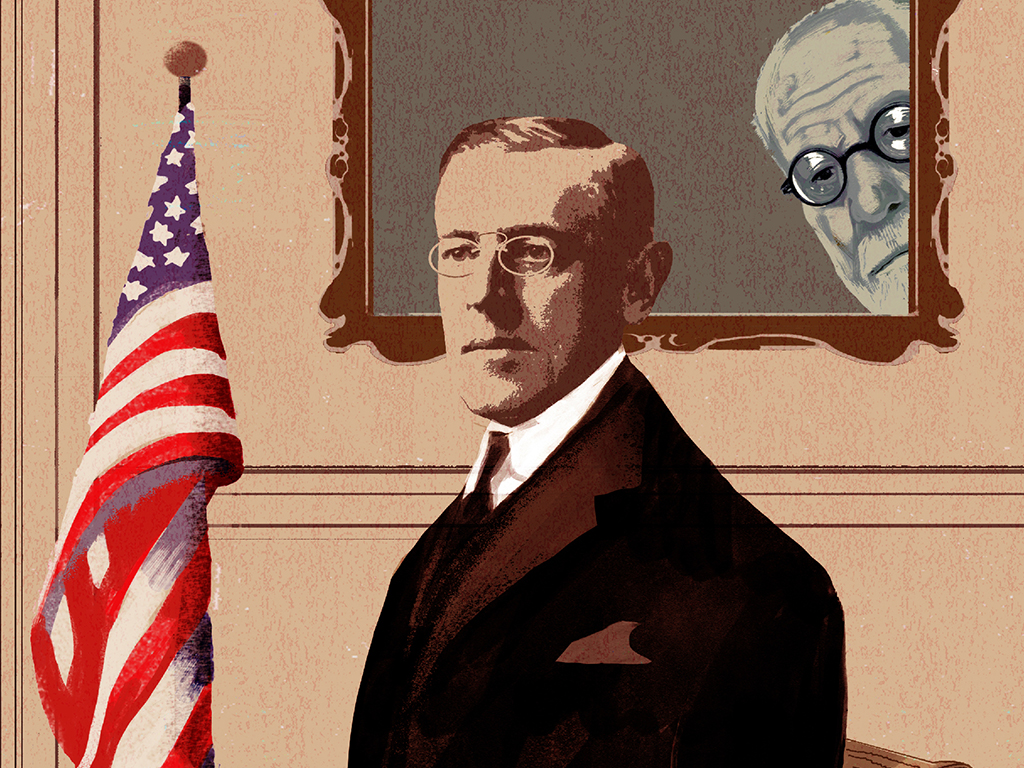Woodrow Wilson Sigmund Freud William C Bullitt Thomas Woodrow