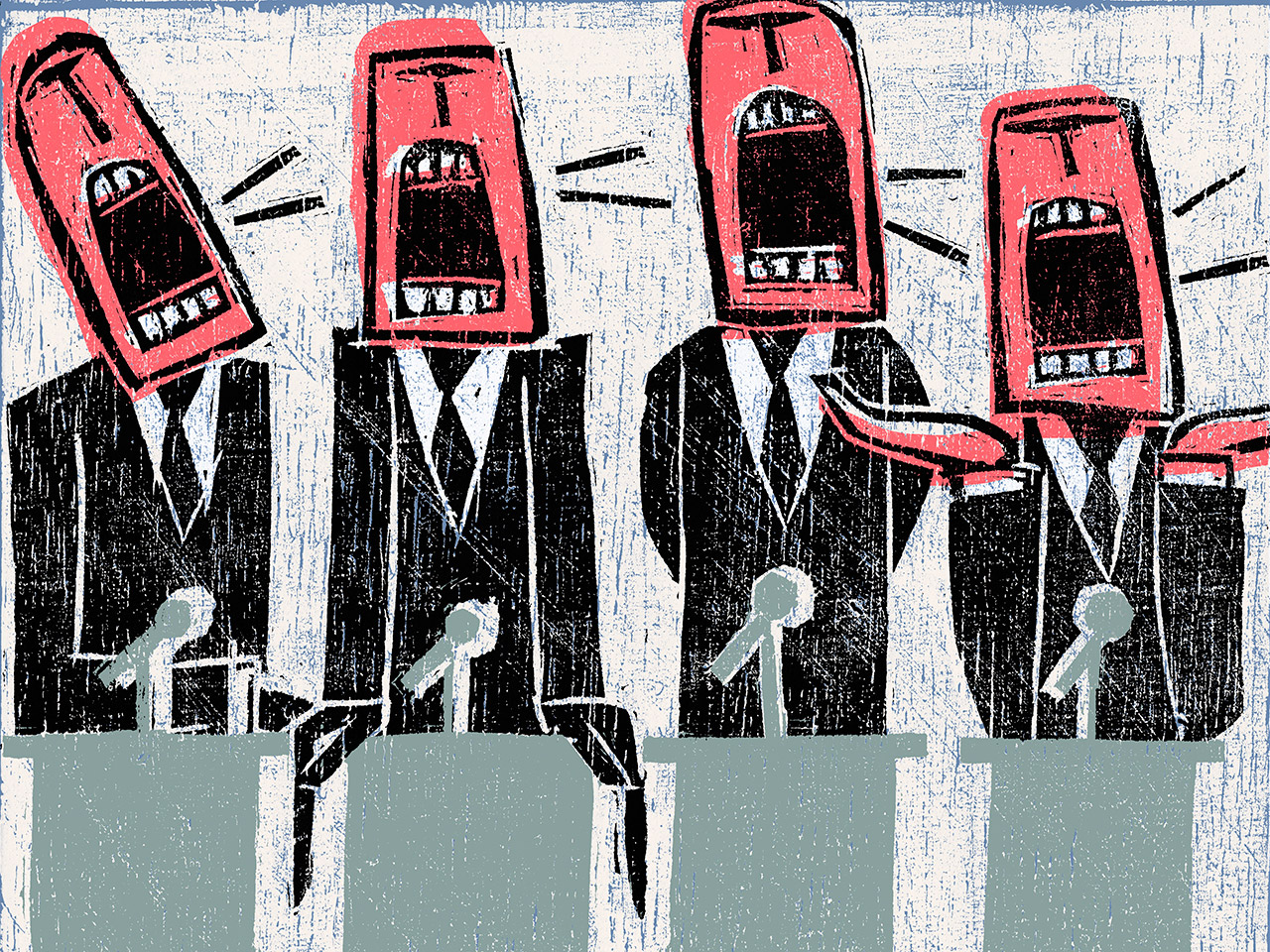 Can we please give expoliticians something to do other than podcasting