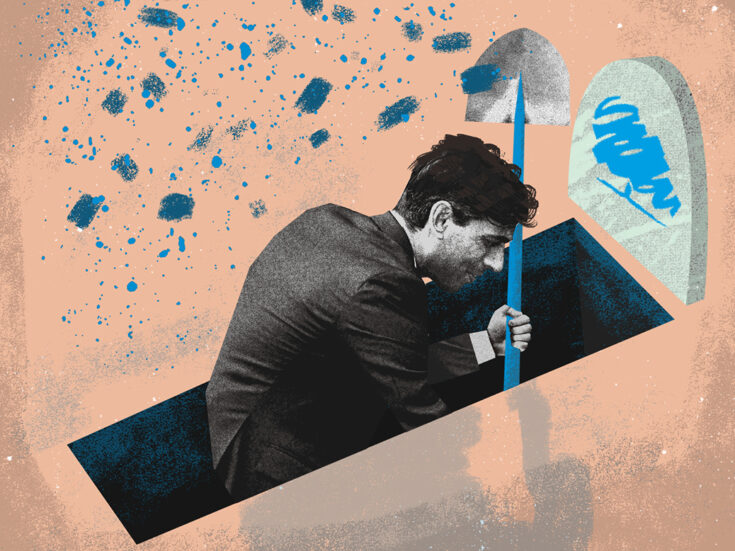 Rishi Sunak is digging his own grave