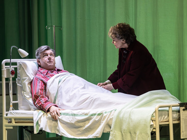 Michael Sheen is remarkable in the National Theatre’s Nye