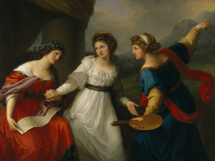 When Europe went Angelica Kauffman mad