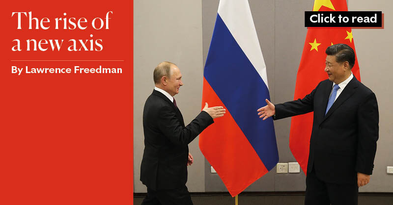 The rise of a new axis