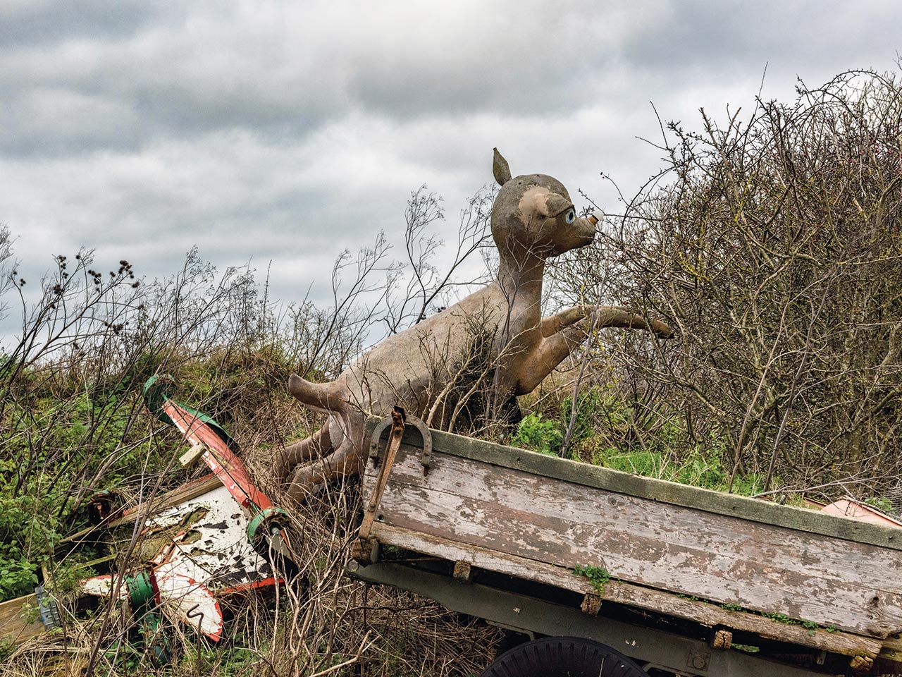 I couldn’t beat our local fly-tippers. Instead, I found myself joining them