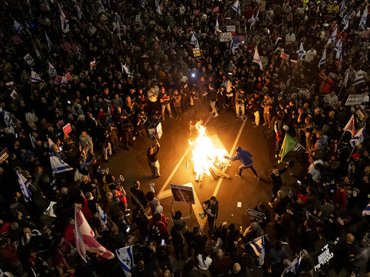 Is Israel on the verge of war with itself?