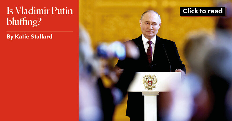 Is Vladimir Putin bluffing?