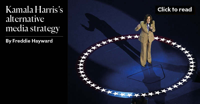 Kamala Harris’s alternative media strategy
