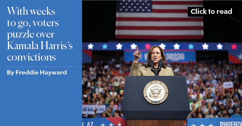 Kamala Harris’s convictions are still a puzzle