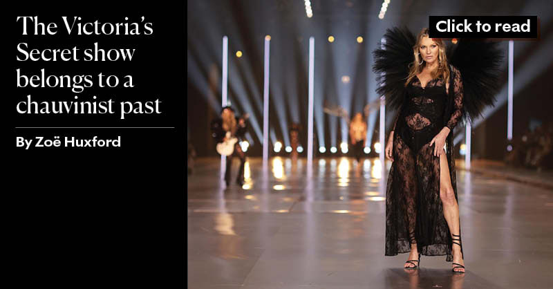 The Victoria's Secret show belongs to a chauvinist past - New