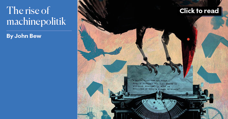 The rise of machinepolitik