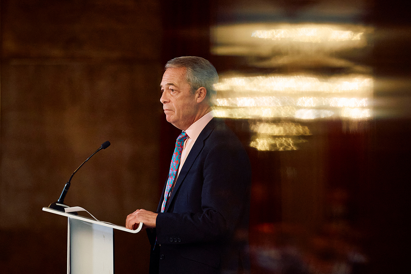 Why Farage is turning left