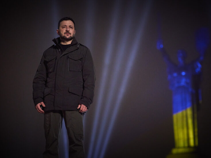 The politics beneath Zelensky’s suit
