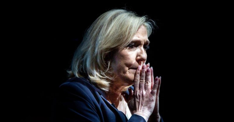 The conviction of Marine Le Pen