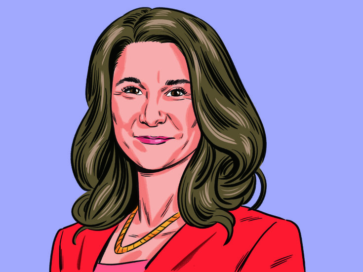 Melinda Gates Q&A: “A man with a gun is not as powerful as a girl with a book”