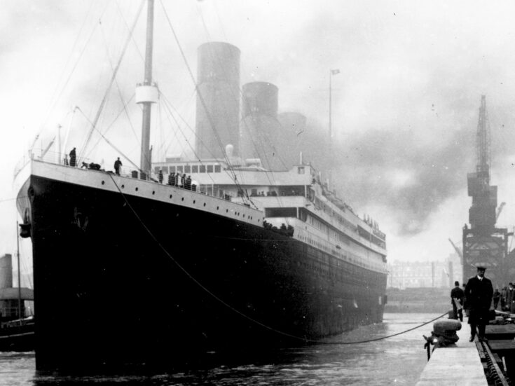 How the Titanic sank