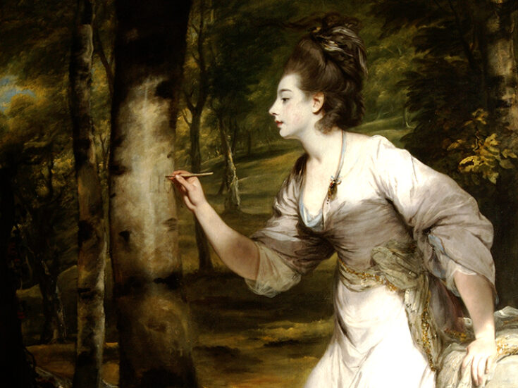Portrait of an 18th-century It girl