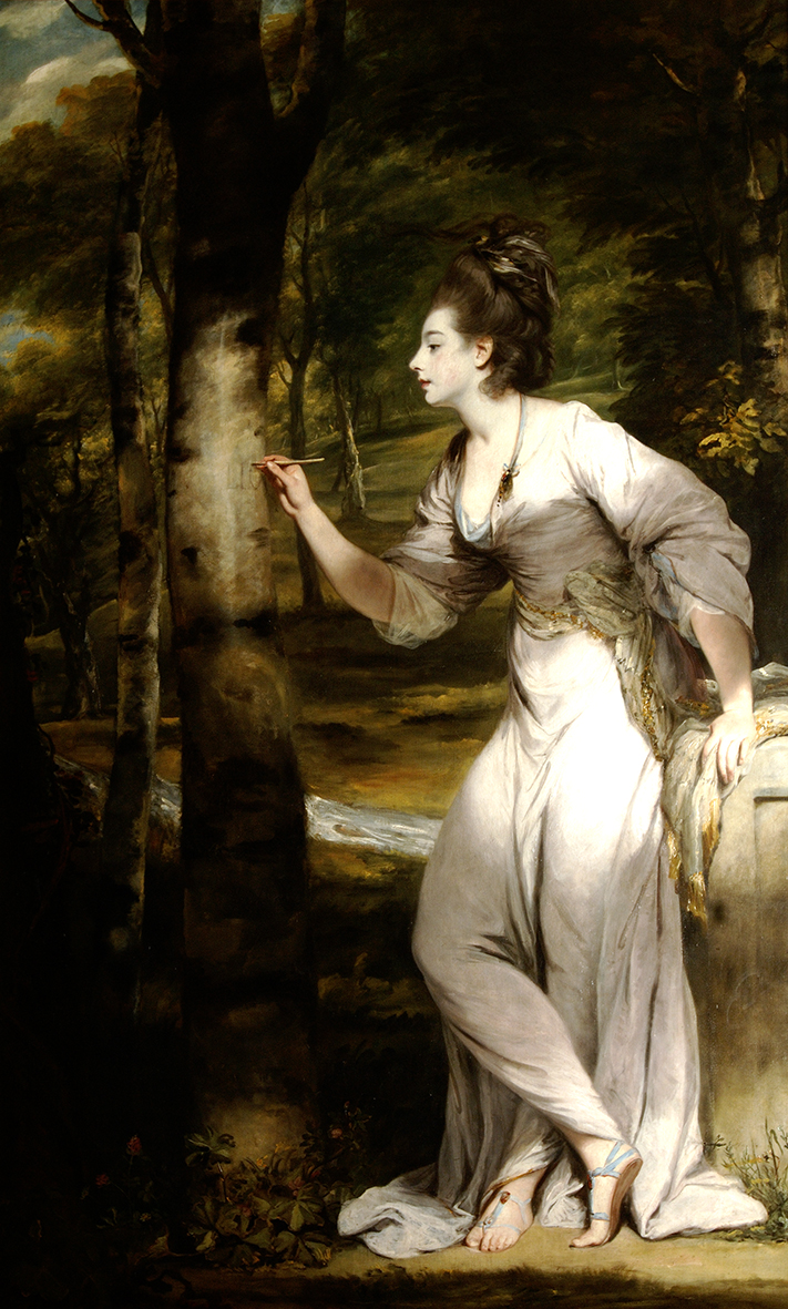 Portrait of an 18th-century It girl