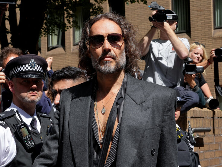 Russell Brand's transatlantic trial