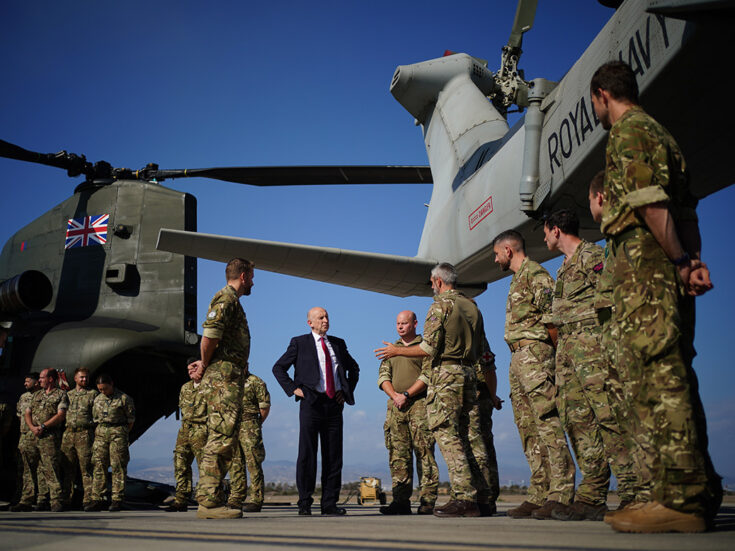 Can John Healey really afford to go to war?