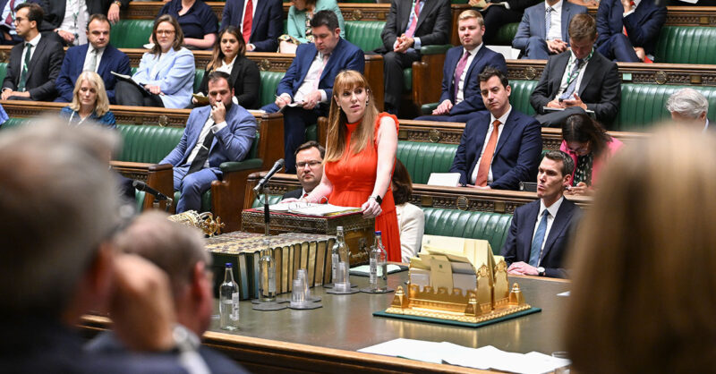 PMQs Rückblick: Angela Rayner kann die Sozialkrise der Labour-Partei nicht ...
