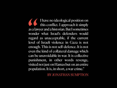 As we watch Gaza, we are all witnesses to history